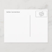 San Diego, California Skyline Briefkaart (Achterkant)