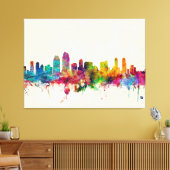 San Diego California Skyline Canvas Afdruk (Insitu (Woonkamer))