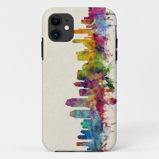 San Diego California Skyline Case-Mate iPhone Case (Achterkant)
