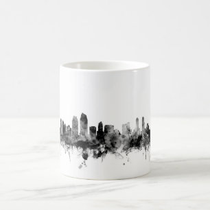 San Diego California Skyline Koffiemok