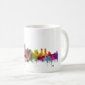 San Diego California Skyline Koffiemok (Voorkant rechts)