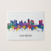 San Diego California Skyline Legpuzzel (Horizontaal)