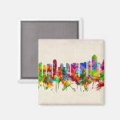 San Diego California Skyline Magneet (Voorkant / Achterkant)