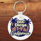 San Diego California Sleutelhanger (Voorkant)