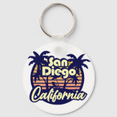 San Diego California Sleutelhanger (Achterkant)