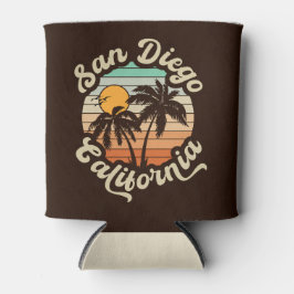 San Diego California Sunset Vacation Souvenirs Blikjeskoeler