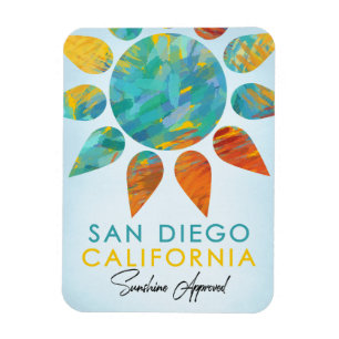 San Diego California Sunshine Travel Magneet