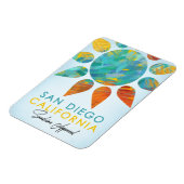 San Diego California Sunshine Travel Magneet (Linkerzijde)