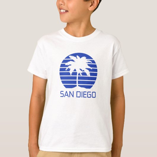 San Diego California T-Shirt (Voorkant)