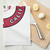 San Diego California Theedoek (Quarter Fold)