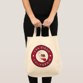 San Diego California Tote Bag (Voorkant (product))