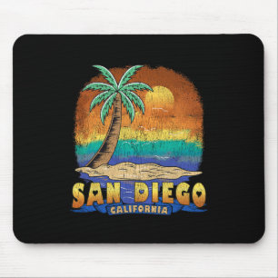 San Diego California Vintage in nood souvenir Muismat