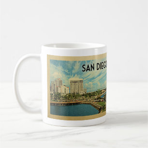 San Diego California Vintage Travel Koffiemok