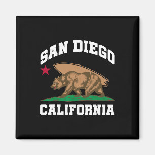 San Diego Californië Beer Surfen Surfer Magneet