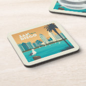 San Diego, Californië Bier Onderzetter (Linkerzijde)