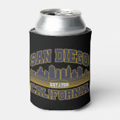 San Diego, Californië Blikjeskoeler (Blikje Voorkant)