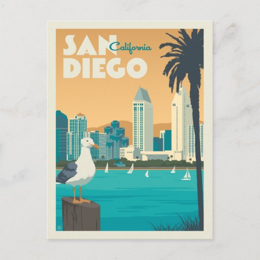 San Diego, Californië Briefkaart (Voorkant)