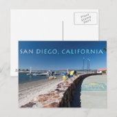 San Diego, Californië Briefkaart (Voorkant / Achterkant)