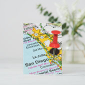 San Diego, Californië Briefkaart (Staand voorkant)