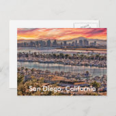 San Diego, Californië Briefkaart (Voorkant / Achterkant)