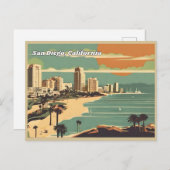 San Diego, Californië Briefkaart (Voorkant / Achterkant)