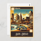 San Diego, Californië |  Briefkaart (Voorkant / Achterkant)