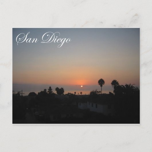 San Diego, Californië Briefkaart (Voorkant)