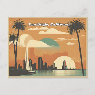 San Diego, Californië Briefkaart
