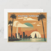 San Diego, Californië Briefkaart (Voorkant / Achterkant)