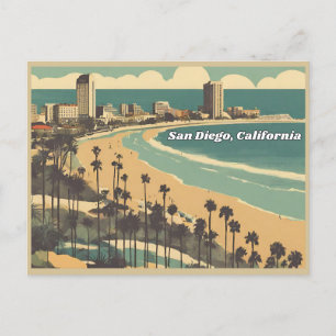 San Diego, Californië Briefkaart