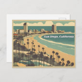 San Diego, Californië Briefkaart (Voorkant / Achterkant)