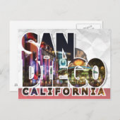 San Diego, Californië-Briefkaart Briefkaart (Voorkant / Achterkant)