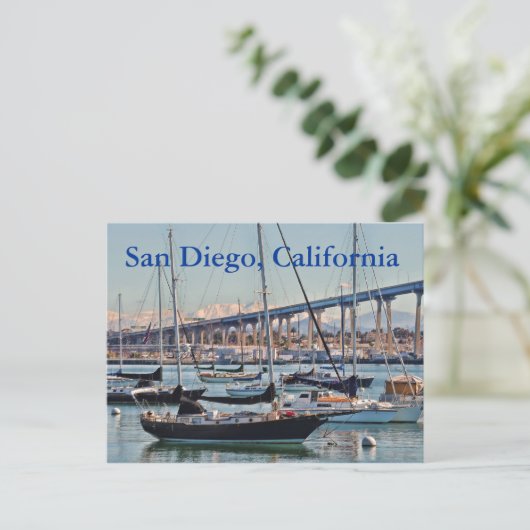 San Diego, Californië-Briefkaart Briefkaart (Staand voorkant)