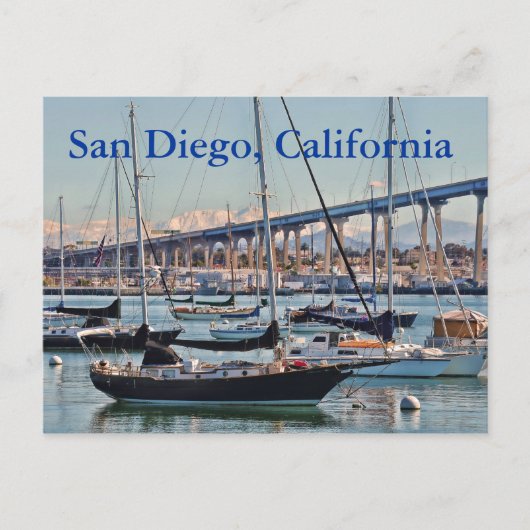 San Diego, Californië-Briefkaart Briefkaart (Voorkant)