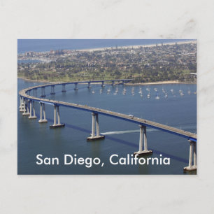 San Diego, Californië-Briefkaart Briefkaart