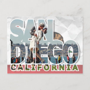 San Diego, Californië-Briefkaart Briefkaart