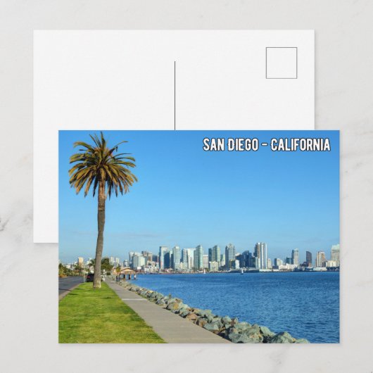 San Diego - Californië Feestdagenkaart (Voorkant / Achterkant)