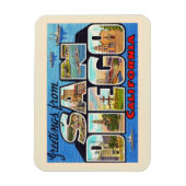 San Diego Californië  groot Briefkaart Magneet (Verticaal)