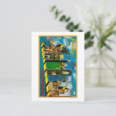 San Diego, Californië - Grote Schrijfscènes Briefkaart (Staand voorkant)