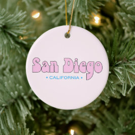 San Diego Californië Keramisch Ornament