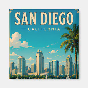 🌊 San Diego Californië Kuststad Uitzichten Magneet