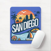 San Diego Californië Muismat (Met muis)
