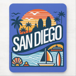 San Diego Californië Muismat