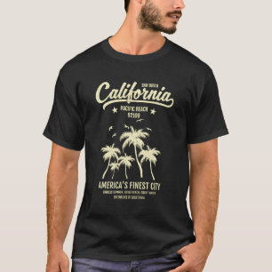 San Diego Californië Pacific Beach 92109 Vakantie T-shirt