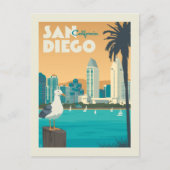 San Diego, Californië | Save the date Uitnodiging Briefkaart (Voorkant)