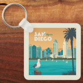 San Diego, Californië Sleutelhanger (Voorkant)