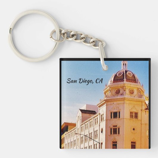 San Diego, Californië Sleutelhanger (voorkant)