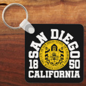 San Diego, Californië Sleutelhanger (Voorkant)