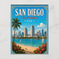 🌊 San Diego Californië strandvakantie herinnering