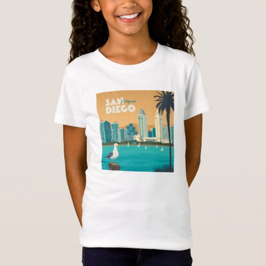 San Diego, Californië T-shirt (Voorkant)